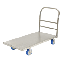 Platform Truck, 48" L x 24" W, 2000 lbs. Capacity, Polyurethane Casters OCP Construction Supplies