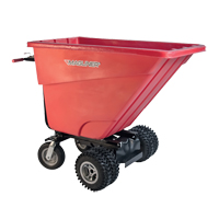 Chariot &agrave; bascule motoris&eacute;, Capacit&eacute; 13.5 cu.ft., 45" h x 33-1/2" la x 68" p OCP Construction Supplies