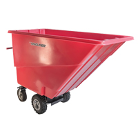 Chariot &agrave; bascule motoris&eacute;, Capacit&eacute; 27 cu. ft., 51" h x 81" la x 33" p OCP Construction Supplies