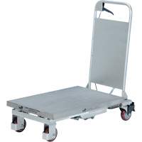 Manual Hydraulic Scissor Lift Table, 27-1/2" L x 17-5/8" W, Partial Stainless Steel, 400 lbs. Capacity OCP Construction Supplies