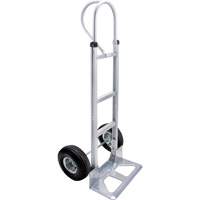 Knocked Down Hand Truck, P-Handle Handle, Aluminum, 52-1/8" Height, 500 lbs. Capacity OCP Construction Supplies