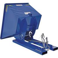 Self-Dumping Hopper, Steel, 1 cu.yd., Blue OCP Construction Supplies