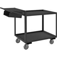 Chariot de pr&eacute;paration de commande, 40-1/4" h x 24-1/4" la x 52-3/8" p, 2 Tablettes, Capacit&eacute; 1200 lb OCP Construction Supplies