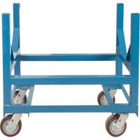 Chariot &agrave; berceaux pour tuyaux et barres, 24" lo x 24" la x 34" h, Capacit&eacute; de 2500 lb, Roue Polyur&eacute;thane OCP Construction Supplies
