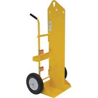 Welding Cylinder Torch Cart, Foam-Filled Wheels, 23-13/16" W x 22-13/16" L Base, 500 lbs. OCP Construction Supplies