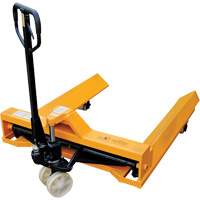 Roll Pallet Truck, Steel, 48" L x 7.5" W, 4000 lbs. Capacity OCP Construction Supplies