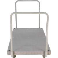 Heavy Duty Plastic Platform Truck, 60" L x 30" W, 3000 lbs. Cap., Polyurethane Wheels OCP Construction Supplies