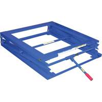 Support de palette ajustable, 42-1/2" lo x 40" la, Capacit&eacute; 5000 lb OCP Construction Supplies