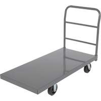 Platform Truck, 48" L x 24" W, 2000 lbs. Capacity, Rubber Casters OCP Construction Supplies
