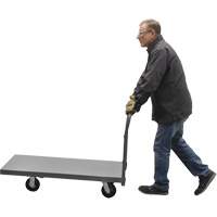 Platform Truck, 48" L x 24" W, 2000 lbs. Capacity, Rubber Casters OCP Construction Supplies