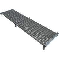 Plateforme de travail en une &eacute;tape &agrave; hauteur r&eacute;glable, 24" la x 97" pr, Capacit&eacute; de 800 lb, Enti&egrave;rement soud&eacute; OCP Construction Supplies