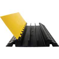 Powerhouse Heavy-Duty Straight Cable Protector, 3 Channels, 36" L x 19.75" W x 3" H OCP Construction Supplies