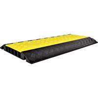 Powerhouse Heavy-Duty Straight Cable Protector, 5 Channels, 36" L x 19.75" W x 2.25" H OCP Construction Supplies