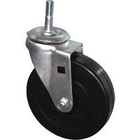 Roulette pivotante &agrave; tige filet&eacute;e pour chariot &agrave; bascule OCP Construction Supplies