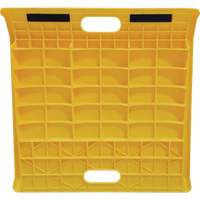 Portable Poly Hand Truck Curb Ramp, 1000 lbs. Capacity, 27" W x 27" L OCP Construction Supplies