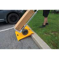 Portable Poly Hand Truck Curb Ramp, 1000 lbs. Capacity, 27" W x 27" L OCP Construction Supplies