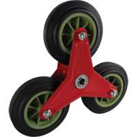 Assemblage de roue de remplacement pour diable monte-marches Kleton OCP Construction Supplies