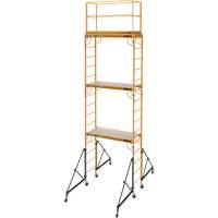 Trousse compl&egrave;te de tour d'&eacute;chafaudage pour cloison s&egrave;che de 18', 122" p x 236" h OCP Construction Supplies