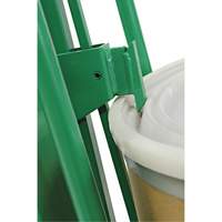Powered Drum Hand Truck with Pneumatic Wheels OCP Construction Supplies