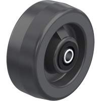 Solid Black Phenolic Wheels OCP Construction Supplies