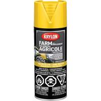 Farm & Implement Spray Paint, John Deere Yellow, High-Gloss, 12 oz., Aerosol Can OCP Construction Supplies