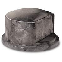 Round Brute&reg; Tops, Dome Lid, Plastic/Polyethylene, Fits Container Size: 22" Dia. OCP Construction Supplies