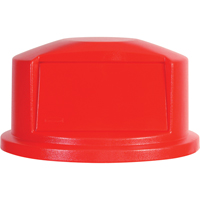 Round Brute&reg; Tops, Dome Lid, Plastic/Polyethylene, Fits Container Size: 22" Dia. OCP Construction Supplies