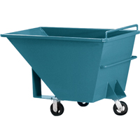 Chariot basculeur en acier, Acier, 1/2 vg³, Capacit&eacute; de charge de 2000 lb OCP Construction Supplies