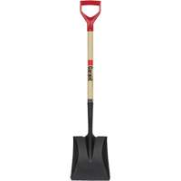 Pelle carr&eacute;e, Bois, Lame Acier durci, Manche en Prise en D, Longueur 43-1/2" OCP Construction Supplies