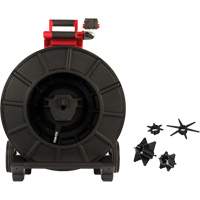 D&eacute;vidoir modulaire d'inspection de pipeline rigide de 200'), T&ecirc;te de cam&eacute;ra 34 mm (1,33") OCP Construction Supplies