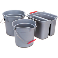 Brute&reg; Bucket, 3.5 US Gal. (14 qt.) Capacity, Grey OCP Construction Supplies