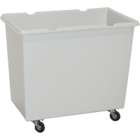 Mini Starcart Box Truck, Polyethylene, 33" L x 19" W x 28" H, 6 cu. ft. Volume, 200 lbs. Capacity OCP Construction Supplies