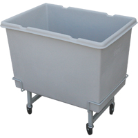 Starcart Elevated Box Truck, Polyethylene, 33" L x 23" W x 29" H, 7 cu. ft. Volume, 200 lbs. Capacity OCP Construction Supplies