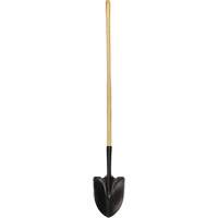 Pelle ronde, Lame Acier durci, Bois, Manche Droit OCP Construction Supplies