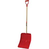 Pelle &agrave; neige Alpine, Lame Polypropyl&egrave;ne, Largueur 13-9/10", Manche Prise en D, Bande d'usure Compris OCP Construction Supplies