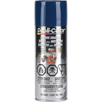 Engine Enamel Paint with Ceramic, Ford Blue, Gloss, 12 oz., Aerosol Can OCP Construction Supplies