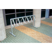 Style Bicycle Rack, Galvanized Steel, 12 Bike Capacity OCP Construction Supplies