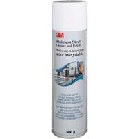 Nettoyant et produit &agrave; polir pour l'acier inoxydable, 21,5 oz., Canette a&eacute;rosol OCP Construction Supplies