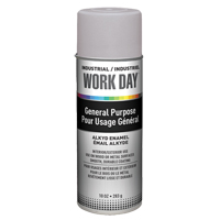 Industrial Work Day Paint, Grey, Very Flat, 10 oz., Aerosol Can OCP Construction Supplies