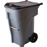Brute&reg; Roll Out Containers, Polyethylene, 65 US gal. OCP Construction Supplies