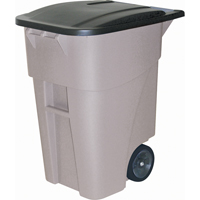 Brute&reg; Roll Out Containers, Plastic, 50 US gal. OCP Construction Supplies