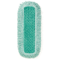 Hygen Dust Pads with Fringe, Hook and Loop Style, Microfibre, 18" L x 6" W OCP Construction Supplies