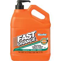 Hand Cleaner, Lotion, 3.78 L, Pump Bottle, Orange OCP Construction Supplies