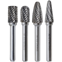 CBHP-4 Premium Carbide Bur Set, 4 Pieces OCP Construction Supplies