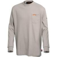 333 Chemise en coton &agrave; manches longues ignifuge, 2T-Grand, Gris OCP Construction Supplies