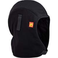 564A Flame Resistant Quilted Hardhat Liner, Black, Cotton OCP Construction Supplies