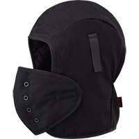 566A Flame Resistant Quilted Hardhat Liner, Black, Cotton OCP Construction Supplies
