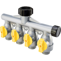 HiFlo Metal 4-Way Hose Valves OCP Construction Supplies