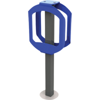 Bike Stop Bike Racks, Steel, 2 Bike Capacity OCP Construction Supplies