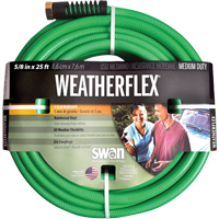 Weatherflex Medium Duty Garden Hoses, Vinyl, 5/8" dia. x 25' OCP Construction Supplies